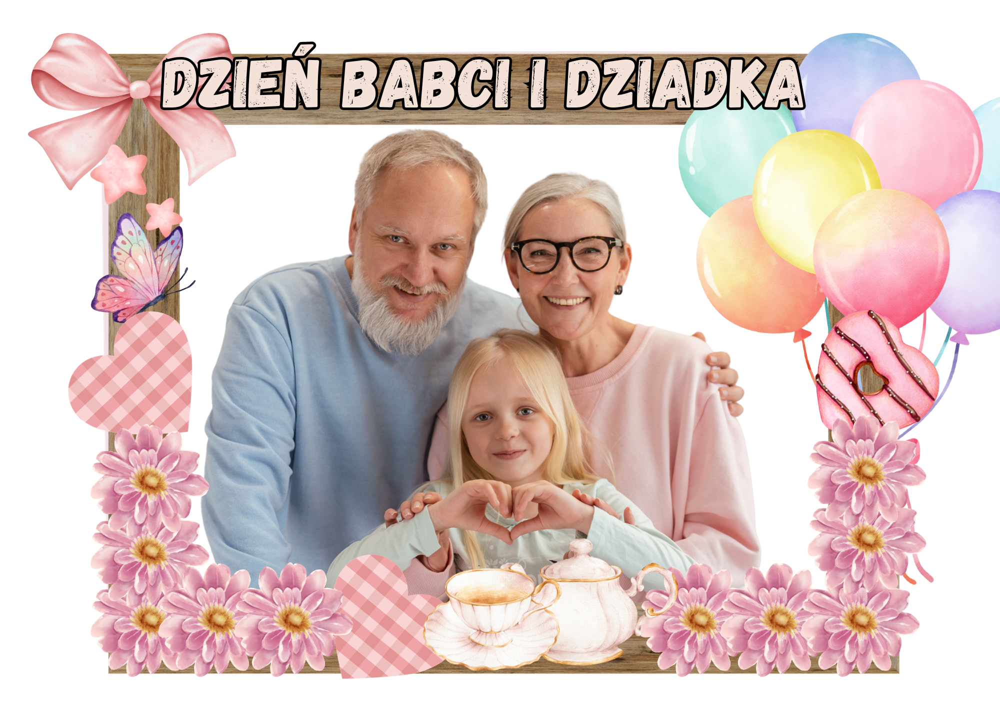 Fotobudka Dzień Babci i Dziadka