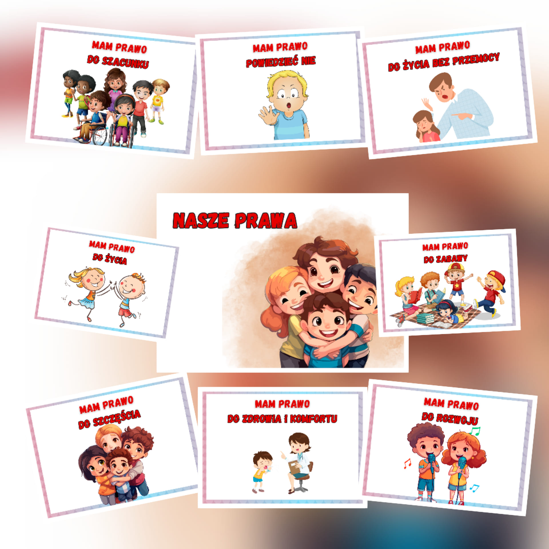 PRAWA I OBOWIĄZKI DZIECI PLAKATY - obrazek 2
