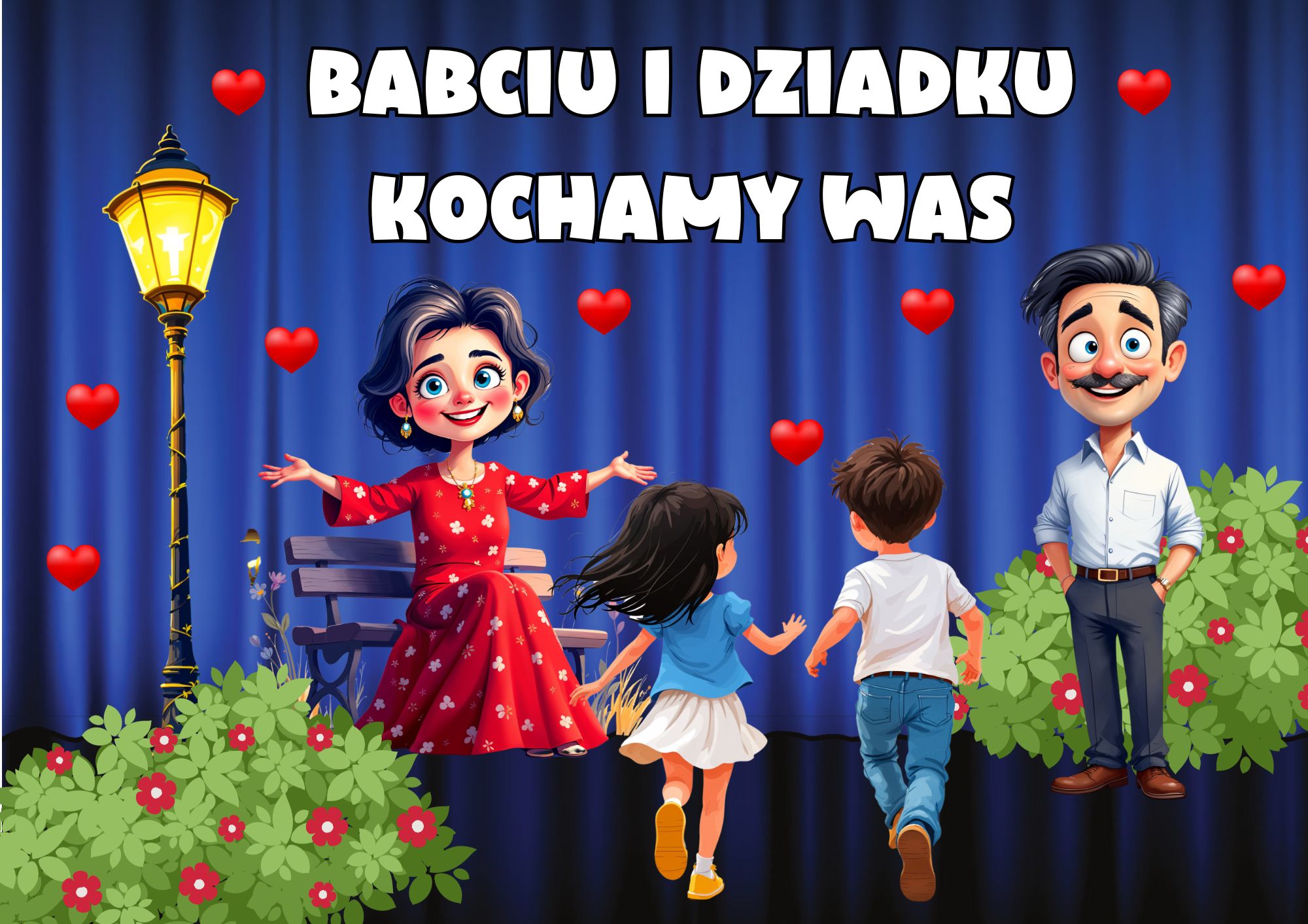 DEKORACJA NA DZIEŃ BABCI I DZIADKA