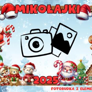 FOTOBUDKA NA MIKOŁAJKI Z ELEMENTÓW