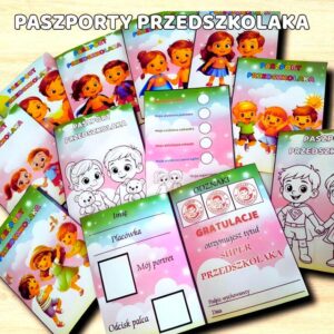 PASZPORT PRZEDSZKOLAKA DZIEŃ PRZEDSZKOLAKA PREZENT