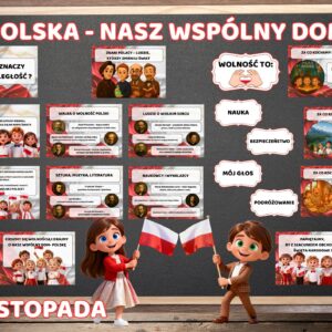 Gotowa gazetka na Święto Niepodległości – 11 listopada