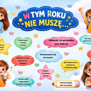 GAZETKA NOWOROCZNA NA NOWY ROK WZMACNIA POCZUCIE WŁASNEJ WARTOŚCI "W TYM ROKU NIE MUSZĘ ... "