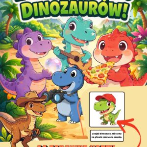 DZIEŃ DINOZAURA KARTY W POSZUKIWANIU DINOZAURÓW