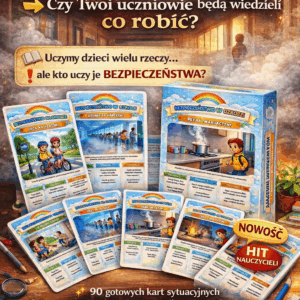 AKADEMIA BEZPIECZEŃSTWA KARTY SYTUACYJNE PYTANIA BEZPIECZEŃSTWO EMOCJE ZDROWIE SYTUACJE NADZWYCZAJNE