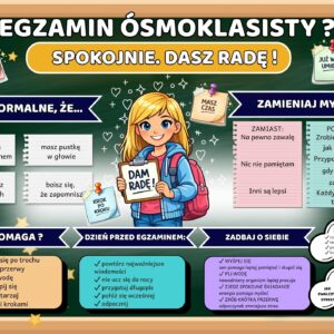 EGZAMIN ÓSMOKLASISTY – GAZETKA GOTOWA DO DRUKU!
