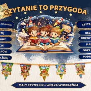 GAZETKA CZYTANIE TO PRZYGODA DZIEŃ PISARZA DZIEŃ KSIĄŻKI