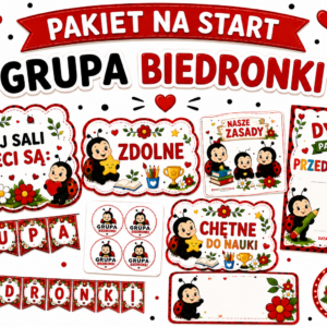 PAKIET NA START – GRUPA BIEDRONKI