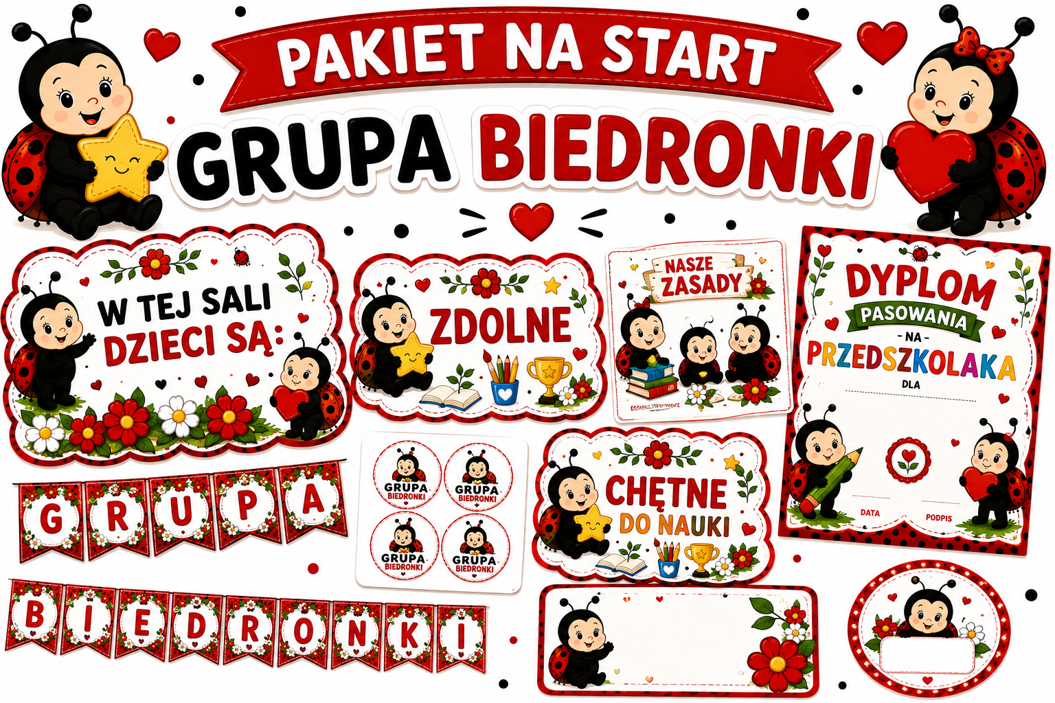 PAKIET NA START – GRUPA BIEDRONKI