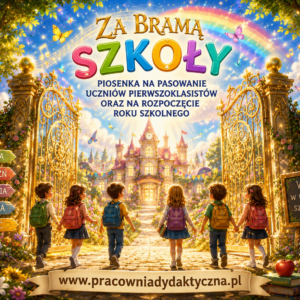 „Za bramą szkoły” – piosenka na pasowanie, ślubowanie uczniów pierwszoklasistów oraz rozpoczęcie roku szkolnego