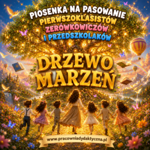 Drzewo Marzeń – piosenka na pasowanie ślubowanie przedszkolaków, zerówkowiczów i pierwszoklasistów