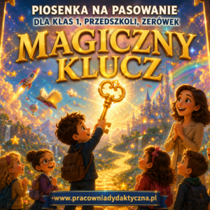 Piosenka na pasowanie ślubowanie przedszkolaka, zerówkowicza i pierwszoklasisty – „Magiczny Klucz”