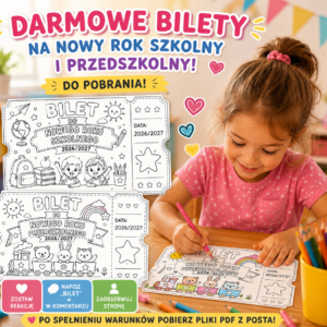 Darmowy bilet do nowego roku szkolnego i przedszkolnego 2026/2027