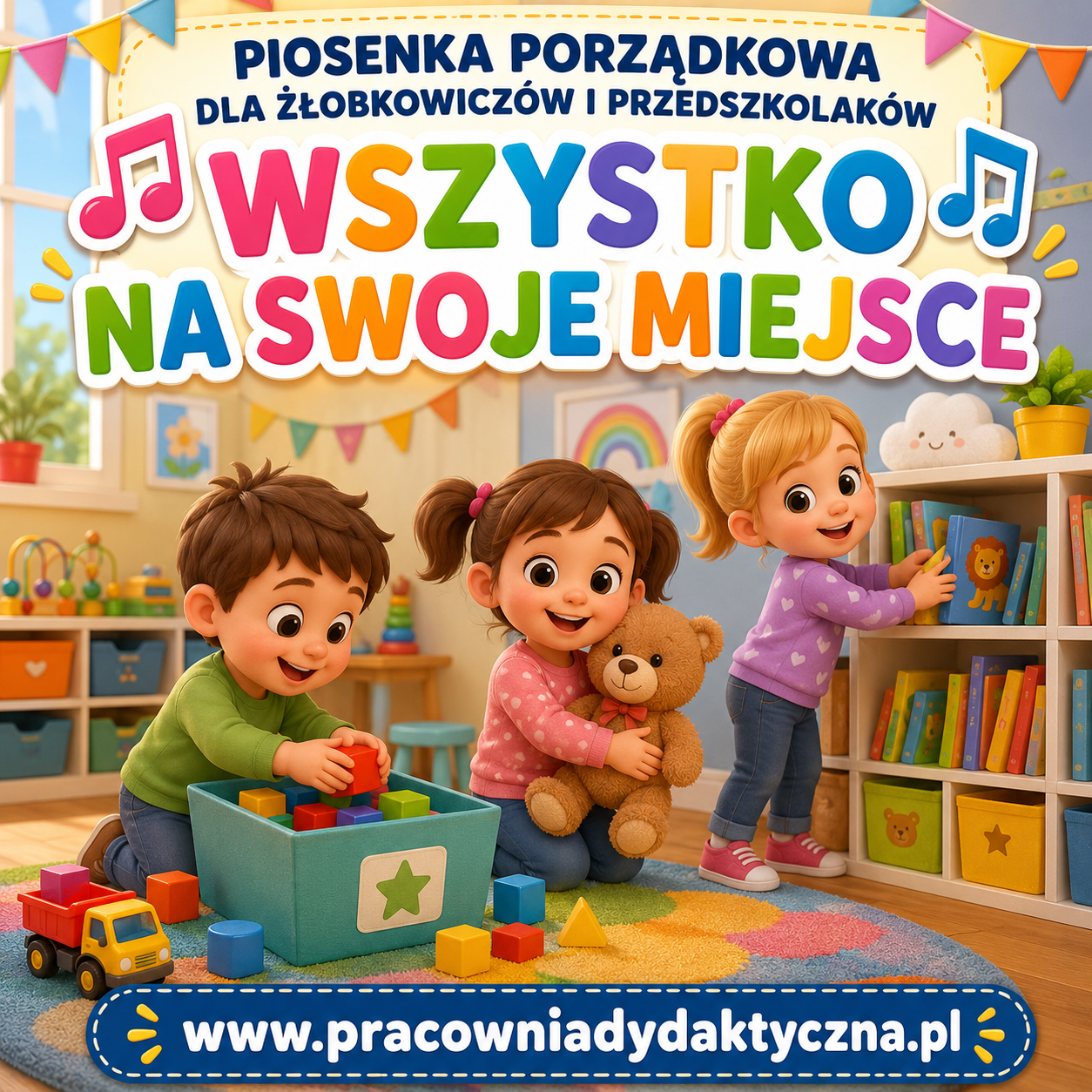 🎵 PIOSENKA PORZĄDKOWA – "WSZYSTKO NA SWOJE MIEJSCE"