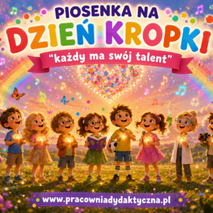 Piosenka na Dzień Kropki „Każdy ma swój talent” – MP3 + wersja instrumentalna + tekst PDF