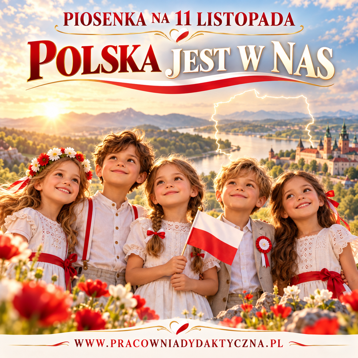 Piosenka na 11 Listopada – Święto Niepodległości | „Polska jest w nas” | MP3 + PDF
